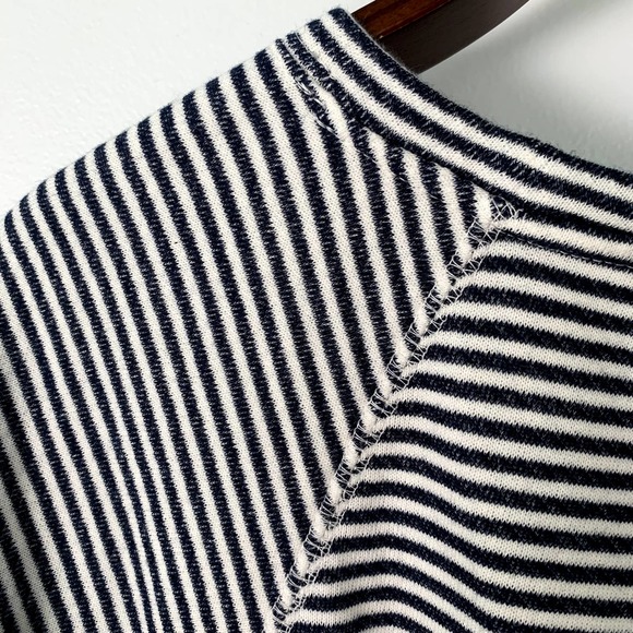 JCrew Blue Striped‎ Cozy Beach Terry Short Sleeve Dress XXL - Picture 7 of 7